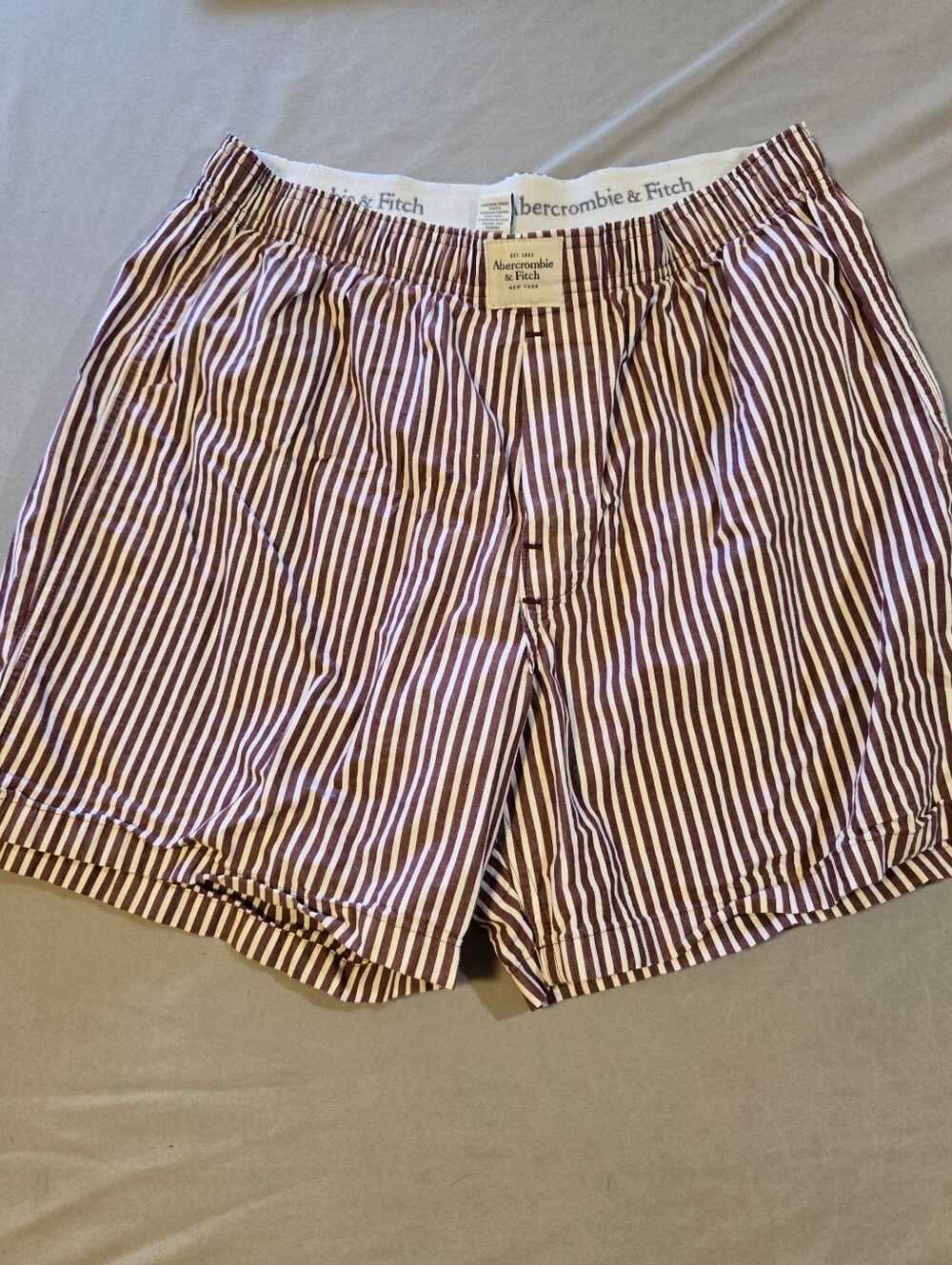 Abercrombie & Fitch Women's Pinstripe Shorts 100% Cotton